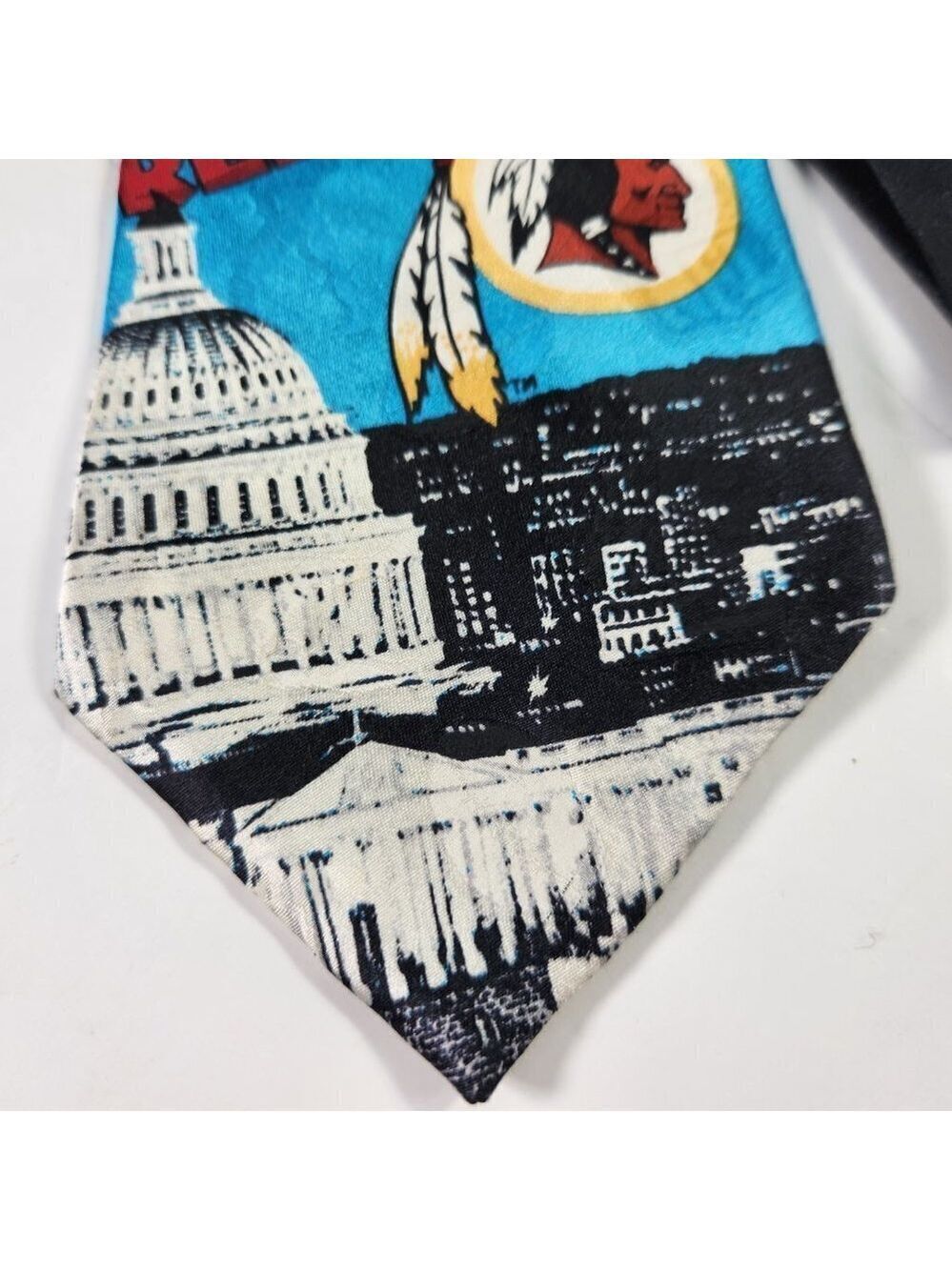 Washington Superbowl Redskins Necktie  Champion Commemorative Silk NFL - Picture 3 of 10